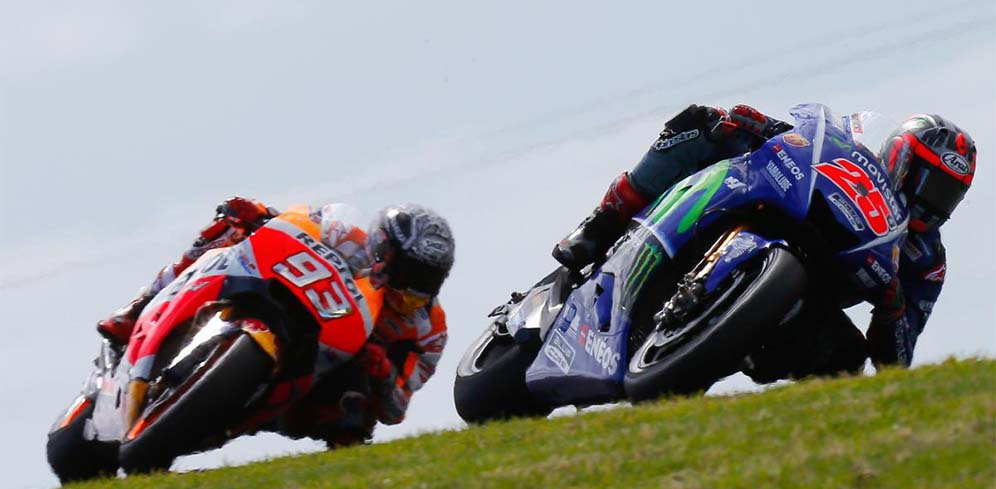 Marquez vs Vinales Sepanas Schwantz vs Rainey